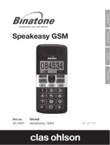 Binatone Speakeasy GSM User manual
