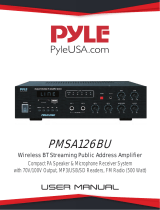 Pyle PFA600BU User manual