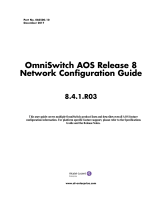 Alcatel-Lucent OmniSwitch 6860 Series Network Configuration Manual