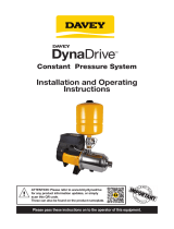 Davey DynaDrive DD90-13 Installation And Operating Instructions Manual