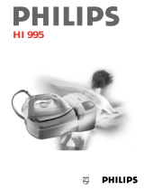 Philips hi 995 mastrvap Owner's manual