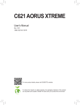 Gigabyte C621 AORUS XTREME User manual
