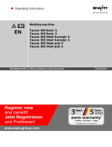 EWM Taurus **5 Steel Synergic S Series Operating Instructions Manual