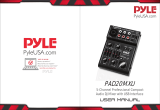 Pyle PAD20MXU User manual