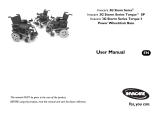 Invacare 3G Storm Series User manual