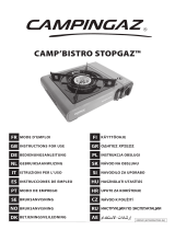 Campingaz CAMP’BISTRO STOPGAZ Owner's manual