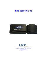 LXE HX1 User manual