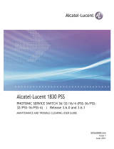 Alcatel-Lucent 1830 PSS-32 Maintenance And Trouble-Clearing User Manual