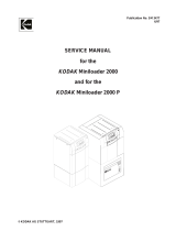 Kodak Miniloader 2000 P User manual