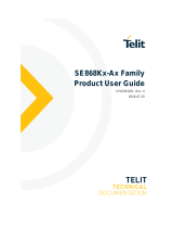 Telit Wireless Solutions SE868K7-A Product User Manual