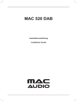 MAC Audio 520 DAB Installation guide
