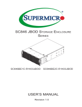 Supermicro SC846 JBOD Series User manual