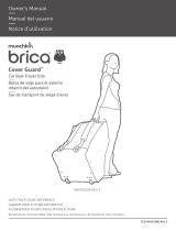 Munchkin Brica Cover Guard Car Seat Travel Tote User manual