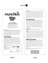 Munchkin Mighty Grip Toddler Sports Bottle User manual