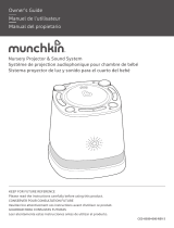 Munchkin Nursery Projector and Sound System User manual