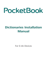 Pocketbook Touch Lux 3 Installation guide