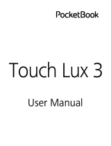 Pocketbook Touch Lux 3 User manual