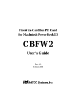 Ratoc CBFW2 Rev.4.0 User manual