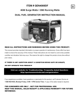 Buffalo GEN4000DF Owner's manual