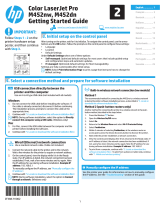 HP Color LaserJet Pro M452 series User manual