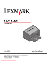 Lexmark E120n User manual