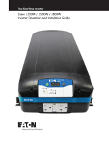 Eaton 12-110-1500-Bxy Operation and Installation Manual