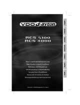 VDO RCS 5100 Owner's manual