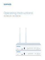 Sophos SD-RED 20 Operating Instructions Manual