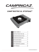 Campingaz CAMP’BISTRO XL STOPGAZ Owner's manual
