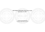 Motorola MAX XT615 User manual