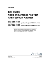 Anritsu s332e User manual