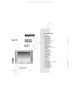 Sanyo AVM-32F9 User manual