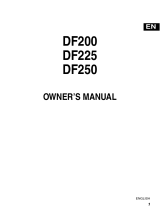 Suzuki DF225 Owner's manual