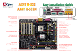 AOpen AX4T 2-533 Easy Installation Manual