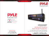 Pyle PD3000BT User manual