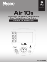 Nissin Air 10s Commander for Four Thirds User manual