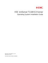 H3C UniServer T1100 G3 Operating System Installation Manual
