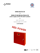 Pulsar EN54-3A17LCD User manual