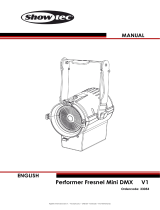 SHOWTEC Performer Fresnel Mini DMX User manual