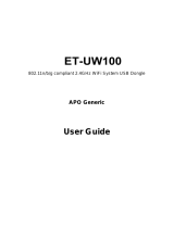 Abocom Systems ET-UW100 User manual