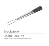 Brookstone Chef's Fork Pro User manual