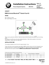 BMW B84 02 03 Installation Instructions Manual