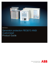 ABB Relion REG670 User manual