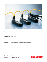 Beckhoff EtherCAT EP3752-0000 User manual