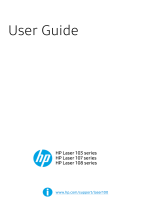 HP Laser 107wr Owner's manual