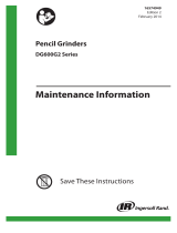 Ingersoll-Rand DG600G2 Series Maintenance Information