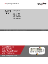 EWM TIG 150 GD Operating Instructions Manual