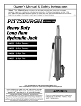 Pittsburgh Automotive Item 64039-UPC 792363640398 Owner's manual