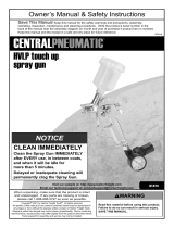 Central Pneumatic Item 61473-UPC 792363614733 Owner's manual