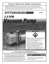 Pittsburgh Automotive Item 61245-UPC 792363612456 Owner's manual